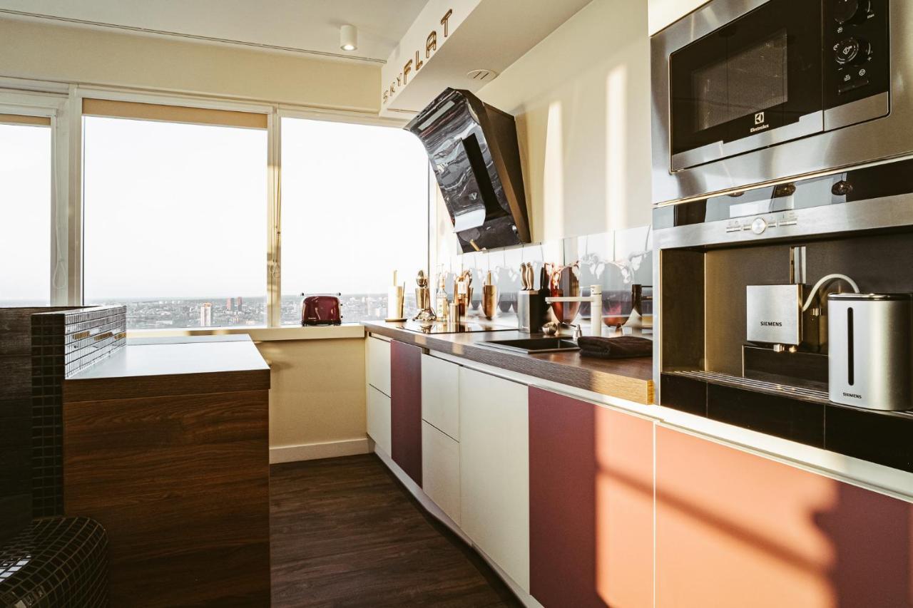 Sky Flat Jacuzzi 27 Floor Apartment Klaipeda Exterior photo